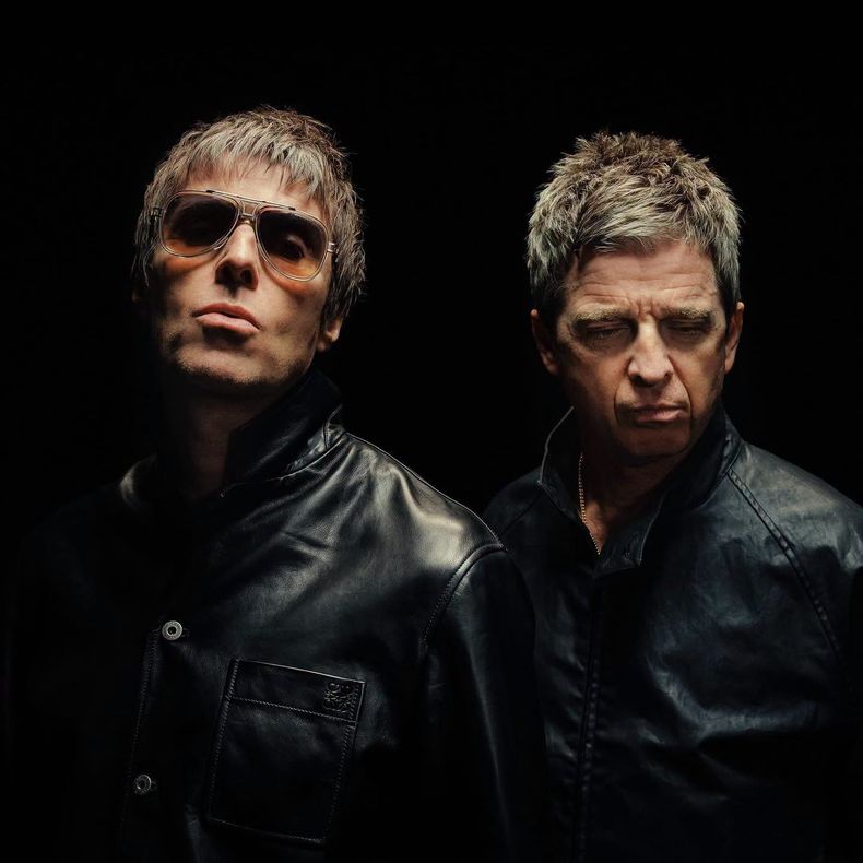 Liam Gallagher y Noel Gallagher. / Foto: Instagram: Oasis