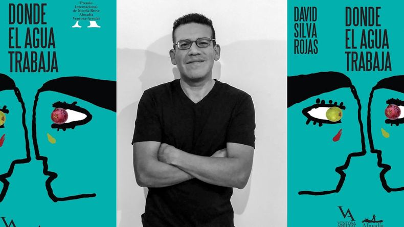 David Silva Rojas es el escritor peruano autor de Donde el agua trabaja. / Foto: Collage