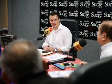 Entrevista el presidente Daniel Noboa, el 26 de octubre de 2026.
